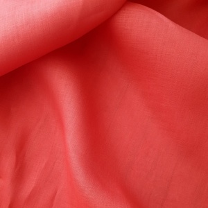 Material 100% In Premium - Rosu Corai - cupon 75cm
