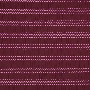 Material bumbac tesut - Dobby Jacquard Stripe Wine - Img 4