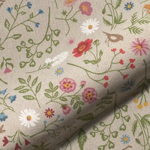Material Canvas - Floral Animal Garden
