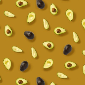 Material Canvas imprimat digital - Avocado Ochre - Img 1