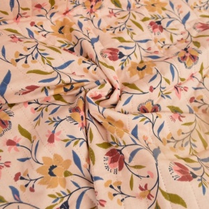 Material matlasat vertical din bumbac - Oriental Flowers - Img 3