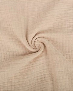 Muselina din bumbac in 6 straturi - Sand
