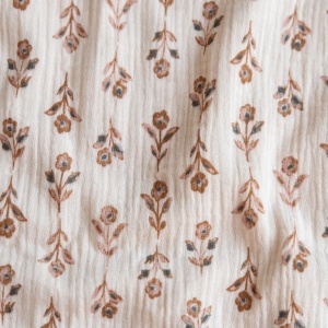 Muselina imprimata - Rustic Blooms
