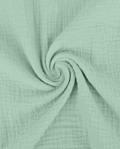 Muselina Uni latime 280 cm - Old Green