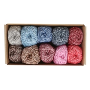 Pachet 10 sculuri x 25 gr - Scheepjes Stone Washed - Aura - Img 3