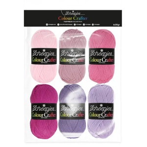 Pachet 6 sculuri x 50 gr - Scheepjes Color Crafter - Tulip Fields - Img 4