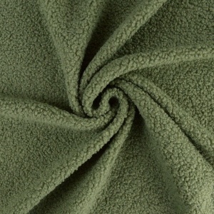Plush Teddy Sherpa Boucle - Forest - Img 2
