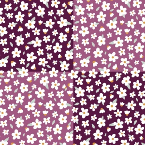 Poplin imprimat - Indian Kala Patchwork