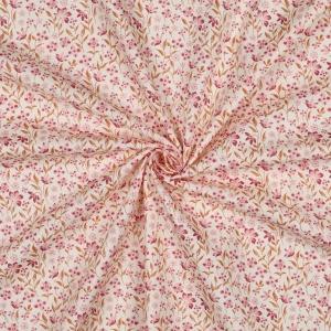Poplin premium - Heritage - Flowers Field Pink - Img 2