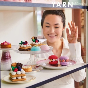 Revista cu tipare crostetat si tricotat - Schepjees Yarn Bookazine Patisserie nr 17 - Img 7