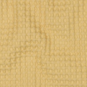 Tesatura din Bumbac Waffle Big - Soft Yellow