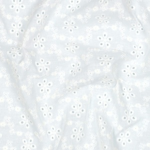 Bumbac brodat finisat cu bordura Scallop - Img 3
