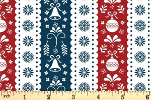 Bumbac Imprimat - Scandi Stripe 2803-05 - Img 2