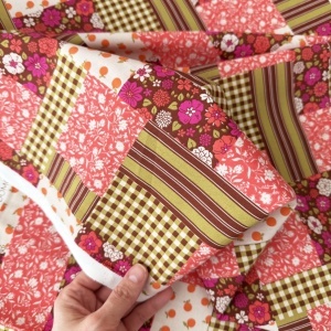 Bumbac imprimat - Spring Patchwork