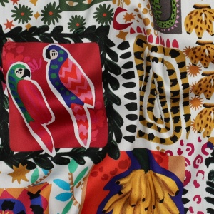 Bumbac satinat imprimat - Summer Patchwork - Img 2