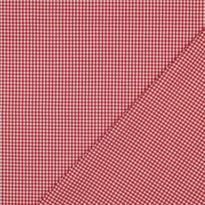 Cupon 40 cm - Material bumbac tesut yarn dyed - Vichy Red 2.7mm - Img 6