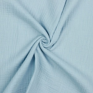 Cupon 40 cm - Muselina uni - Baby Blue - Img 3