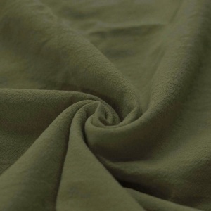 Cupon 46 cm - Bumbac Prespalat Stonewashed - Moss Green
