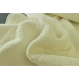 Cupon 75cm - Tesatura prosop din bumbac Ecru - Img 2