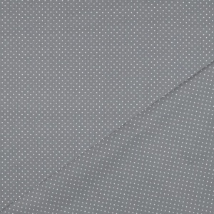 Cupon 85 cm - Bumbac imprimat - Petit Dot Grey - Img 6