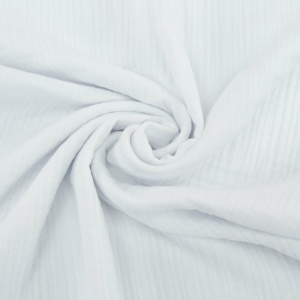 Cupon 85 cm - Muselina triplu strat 185 gr/mp - White - Img 2