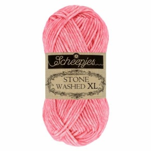 Fir bumbac melanj Stone Washed XL - Rhodochrosite 875
