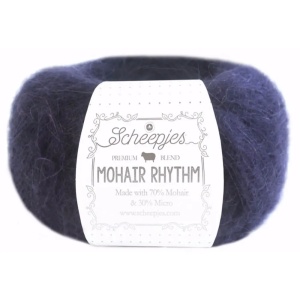 Fir de tricotat premium Mohair Rhythm 25g - Culoare Vogue