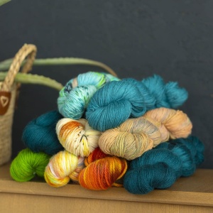 Fir din lana pentru vopsit manual - Scheepjes Nakid Pure Wool DK Weight - Img 3