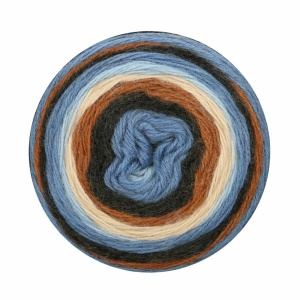 Fir in degrade Mohair Dream - 00092 True Blue