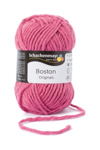 Fire lana si acril Boston-Raspberry 00036