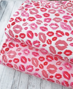 Jerse Bumbac - Glitter Lips Pink - Img 4