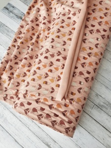 Jerse Bumbac imprimat - Fox Dusty Pink - Img 3