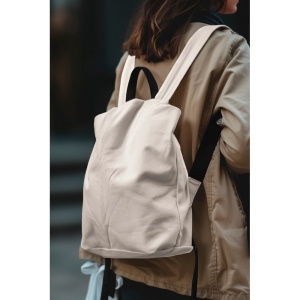 Material bumbac canvas uni - Natural 285 gr/mp - Img 4