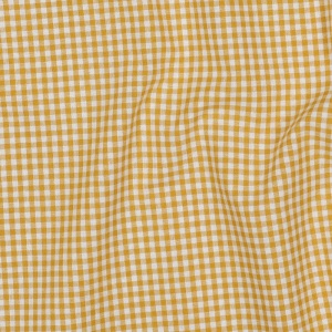Material bumbac tesut yarn dyed - Vichy Ochre 2.7mm