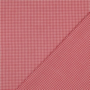 Material bumbac tesut yarn dyed - Vichy Red 2.7mm - Img 6