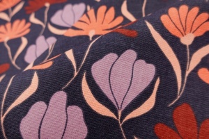 Material home decor - Abstract Camelia