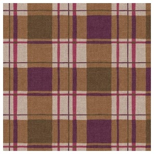 Material home decor - Rustic Plaid