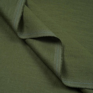 Material In - Linen Washed - Forest Green - Img 2