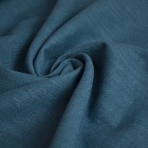 Material In - Linen Washed - Lagoon Blue - cupon 42cm - Img 2