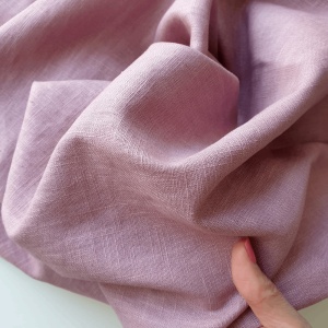Material In - Linen Washed - Mauve - Img 2