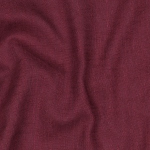 Material In - Linen Washed - Wine Red