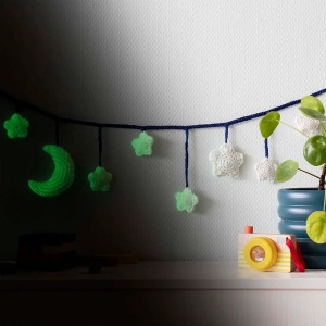 Pachet 10 sculuri x 25 gr - Scheepjes Glow Up - fir fosforescent - Img 5