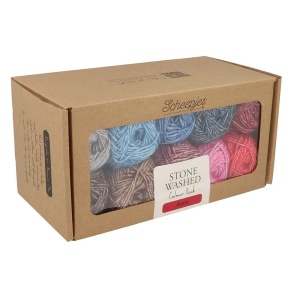 Pachet 10 sculuri x 25 gr - Scheepjes Stone Washed - Aura - Img 4