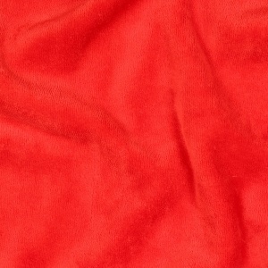 Plush bumbac Nicky Velour - Red - Img 1