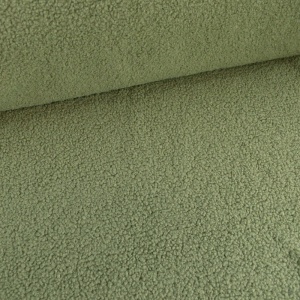 Plush Teddy Sherpa Boucle - Forest - Img 3
