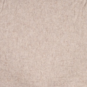 Polar fleece din lana merinos 100% – Ecru Melange - Img 4