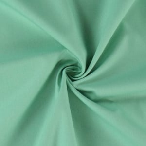 Poplin bumbac uni - Peppermint - Img 1