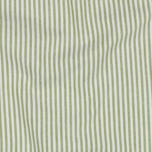 Poplin Bumbac Yarn Dyed Striped - Vintage Geeen