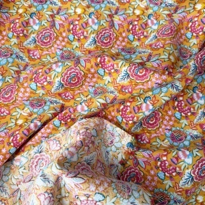 Poplin premium imprimat - Summer Fiesta Multicolor - Img 3