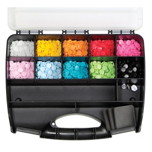 Set de capse din plastic colorate Prym
